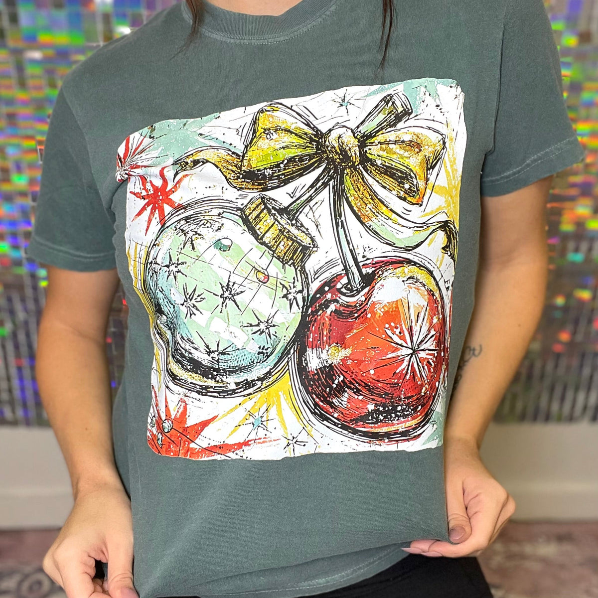 Artsy Ornaments Graphic Tee