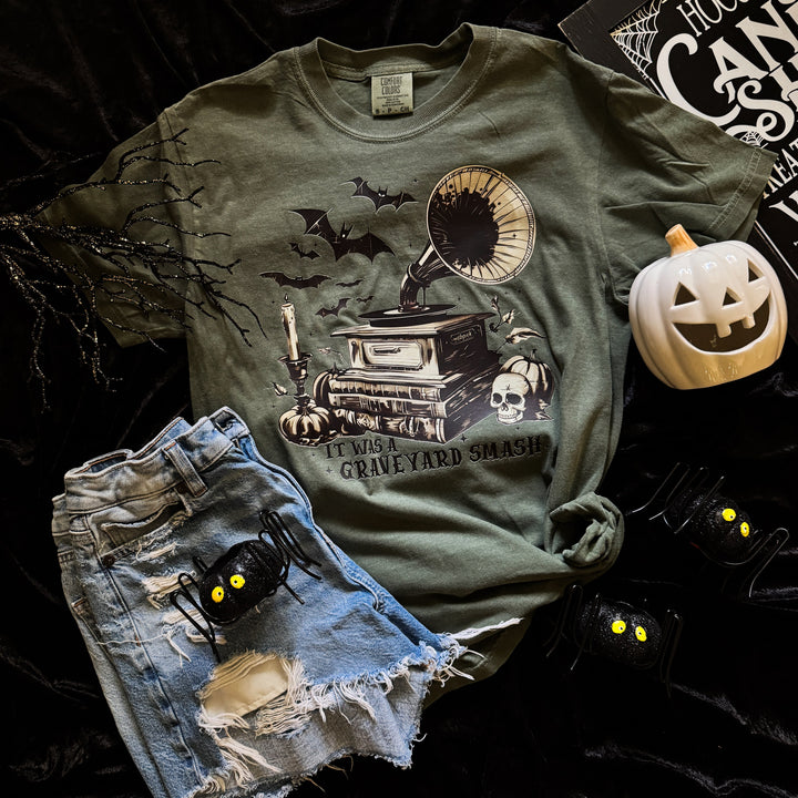 It Was A Graveyard Smash Soft Graphic Tee
