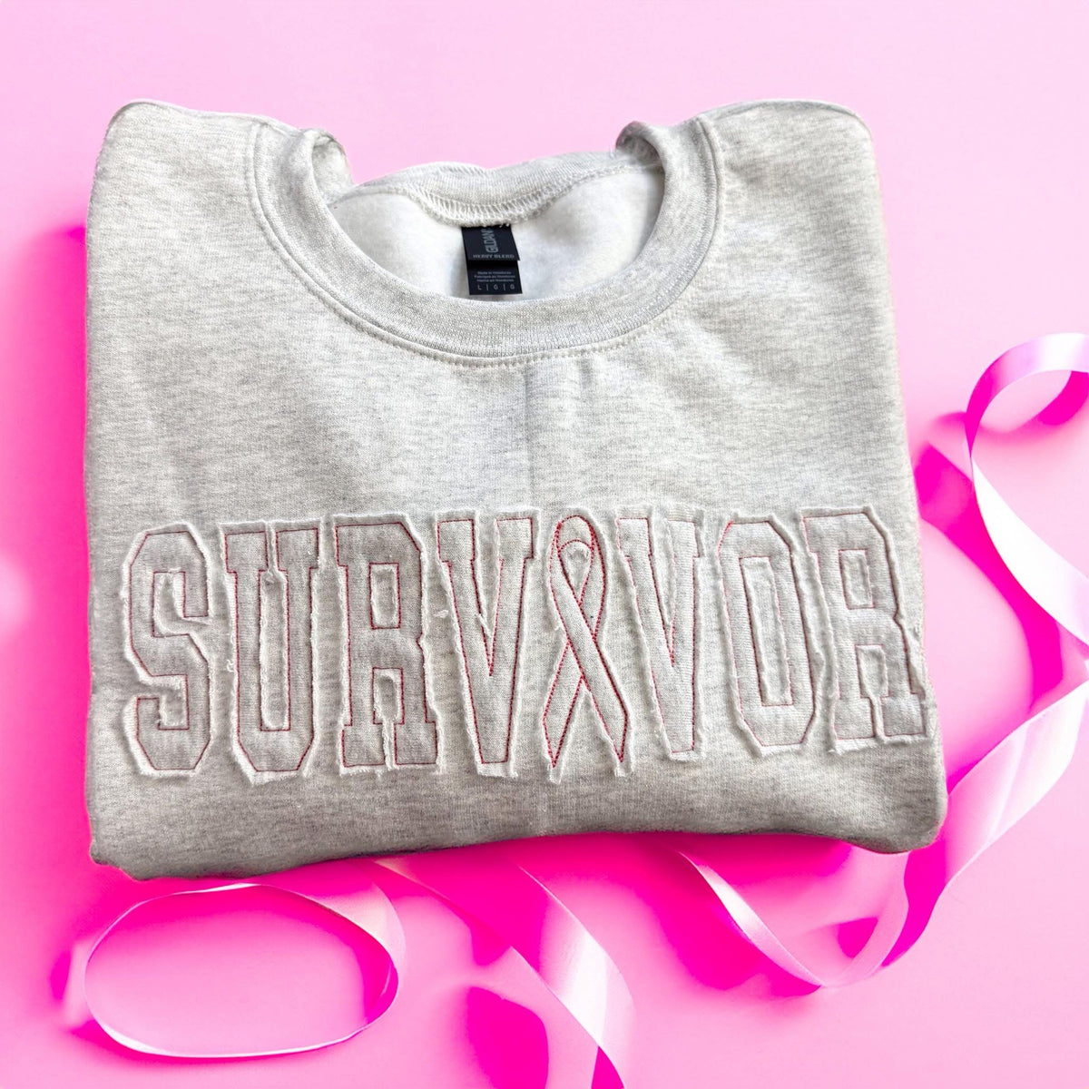 Survivor Embroidered Crewneck *Made to Order*