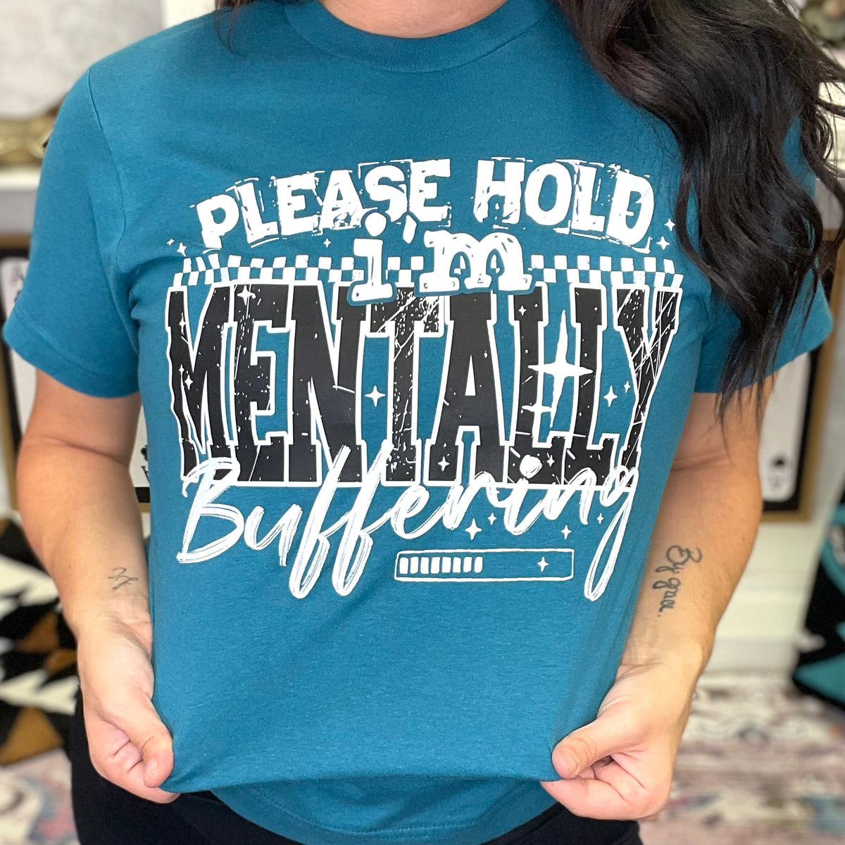 Mentally Buffering Graphic Tee