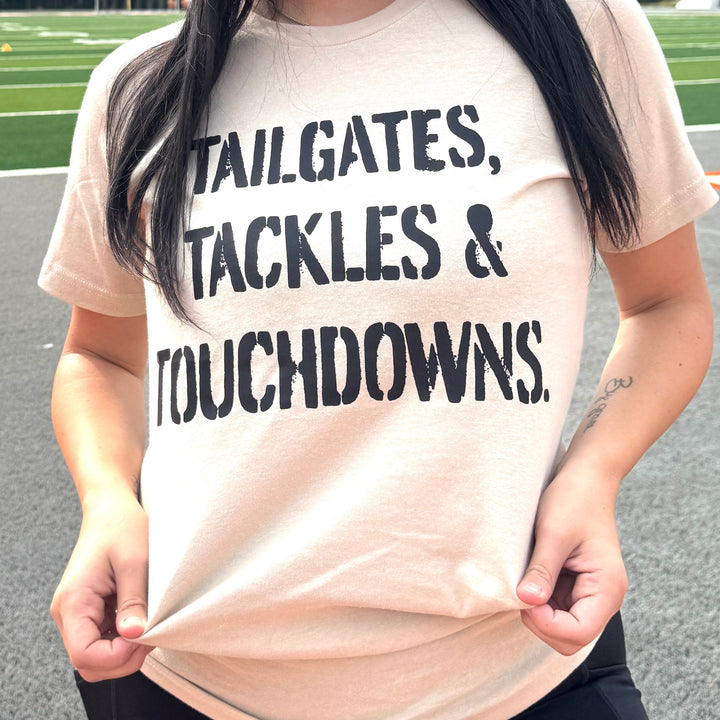 Tailgates and Touchdowns Graphic Tee