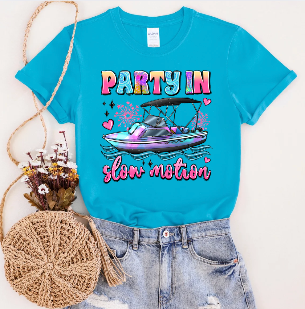 Party in Slow Motion Graphic Tee