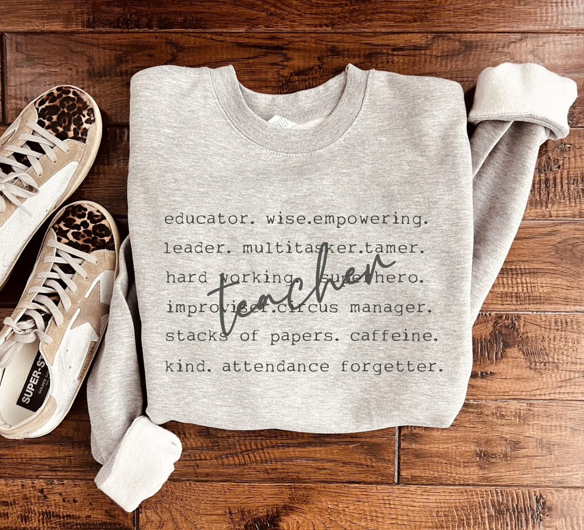 Teacher Words Sweatshirt