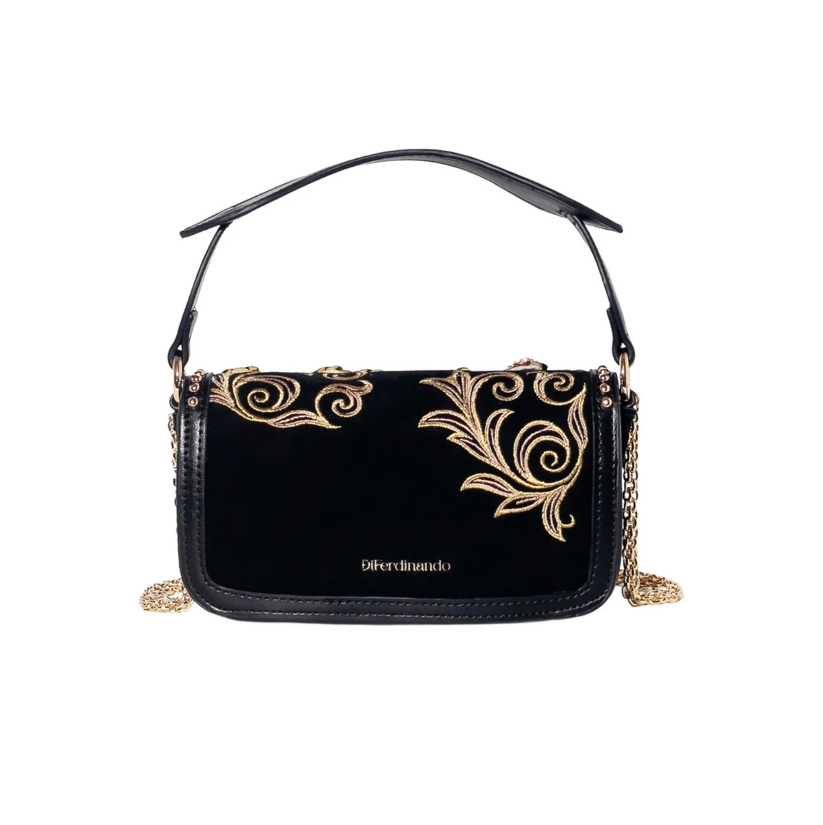 Moonlit Bouquet Shoulder Bag