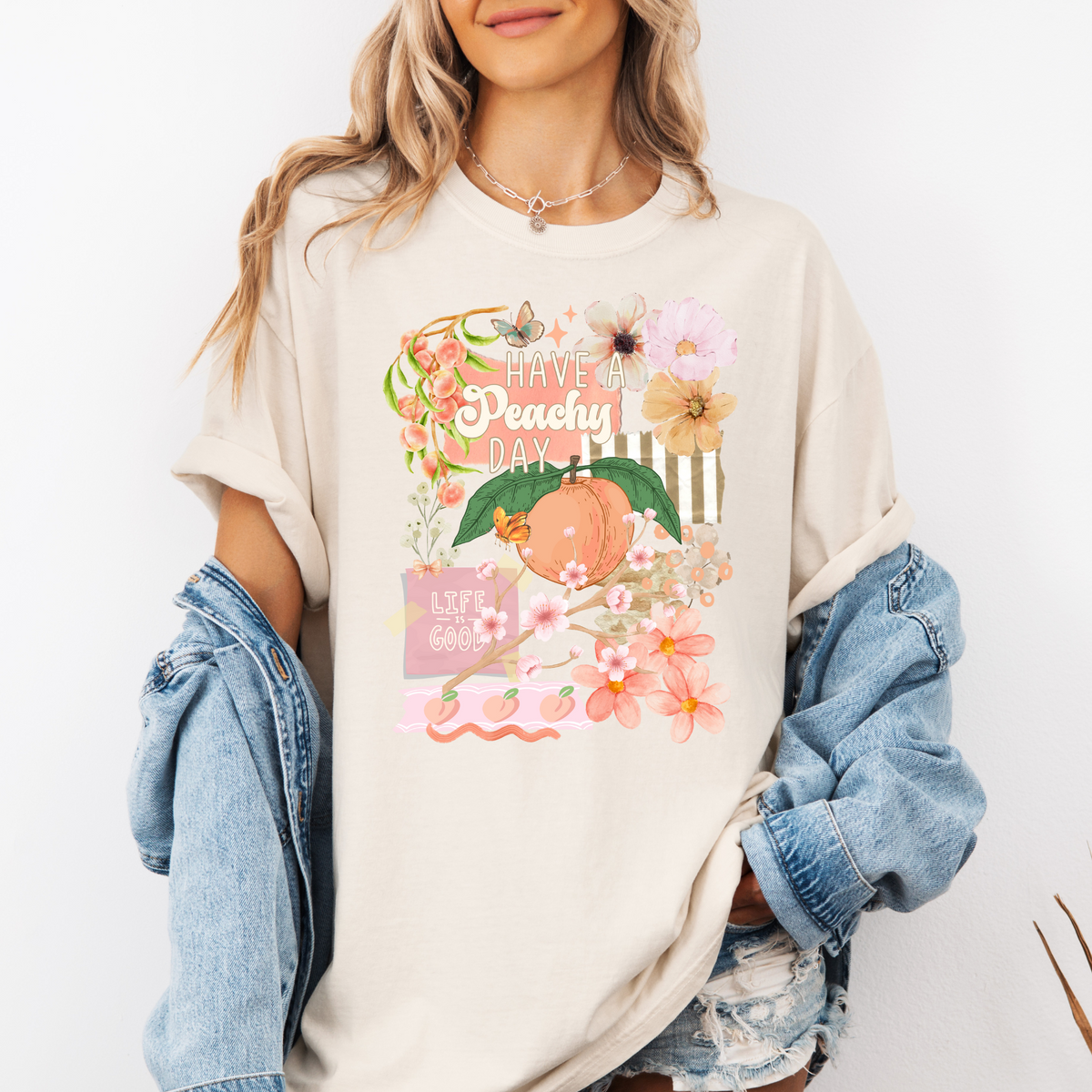 Peachy Graphic Tee