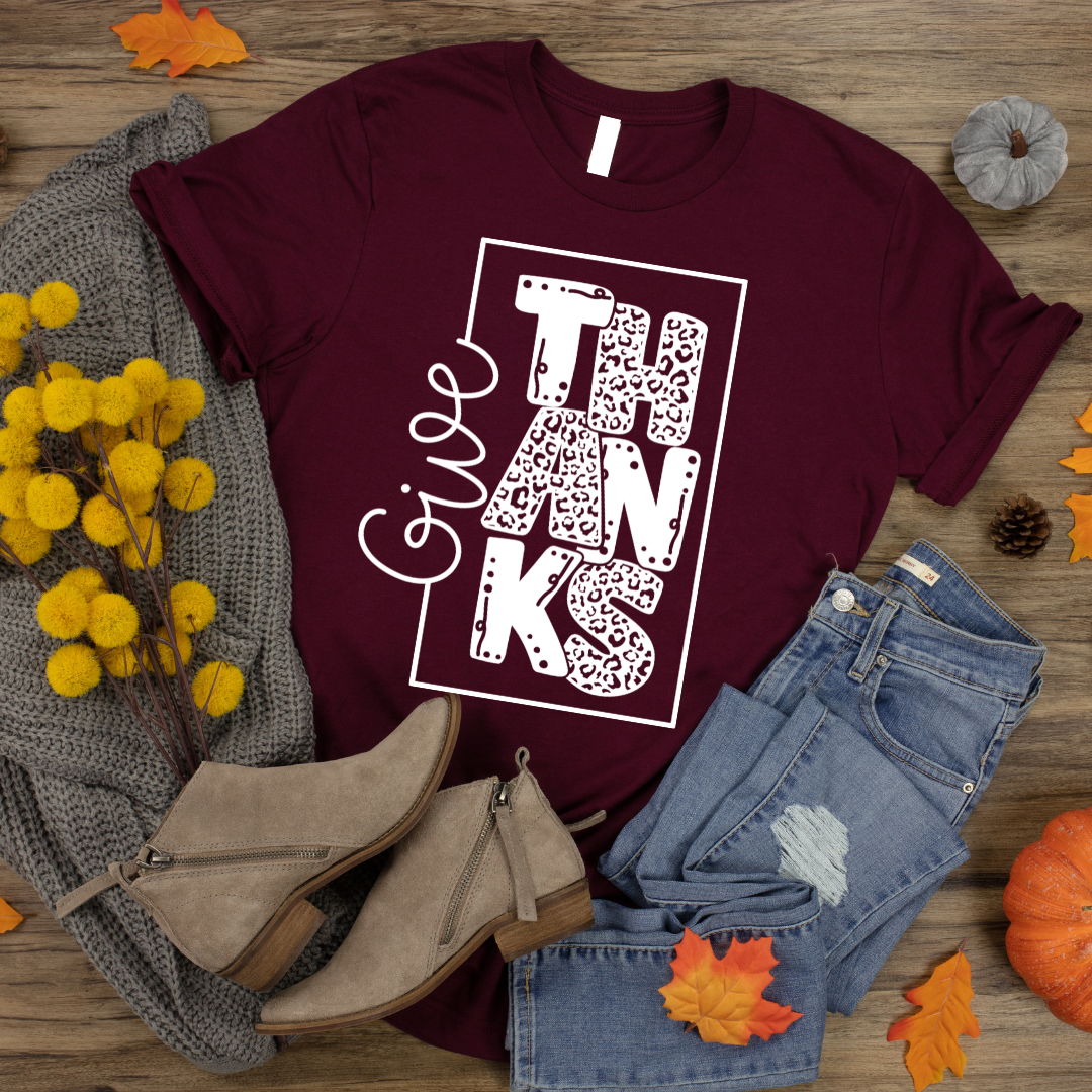 Give Thanks Graphic Tee DEAL OF THE WEEK