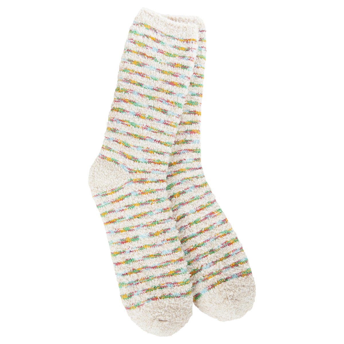 World's Softest Socks Holiday Stripe winter crew 76352