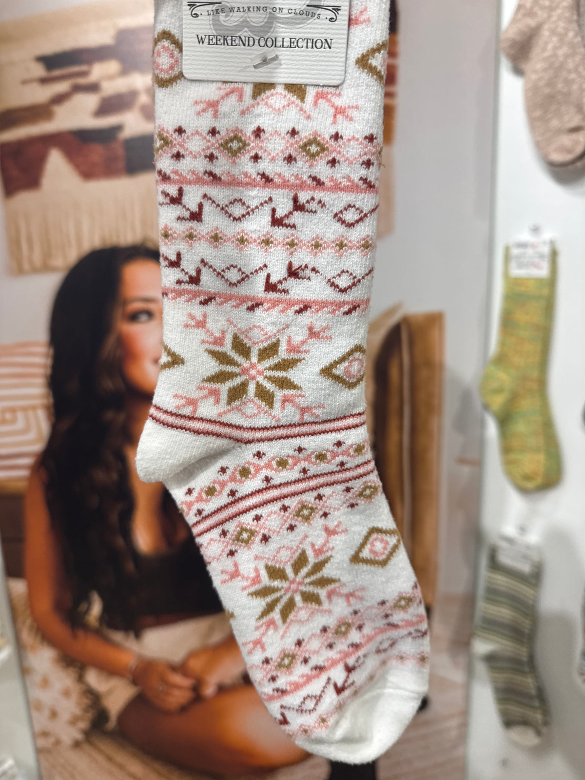 World's Softest Socks | Fair Isle Multi