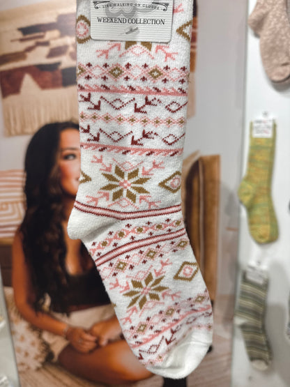 World's Softest Socks | Fair Isle Multi