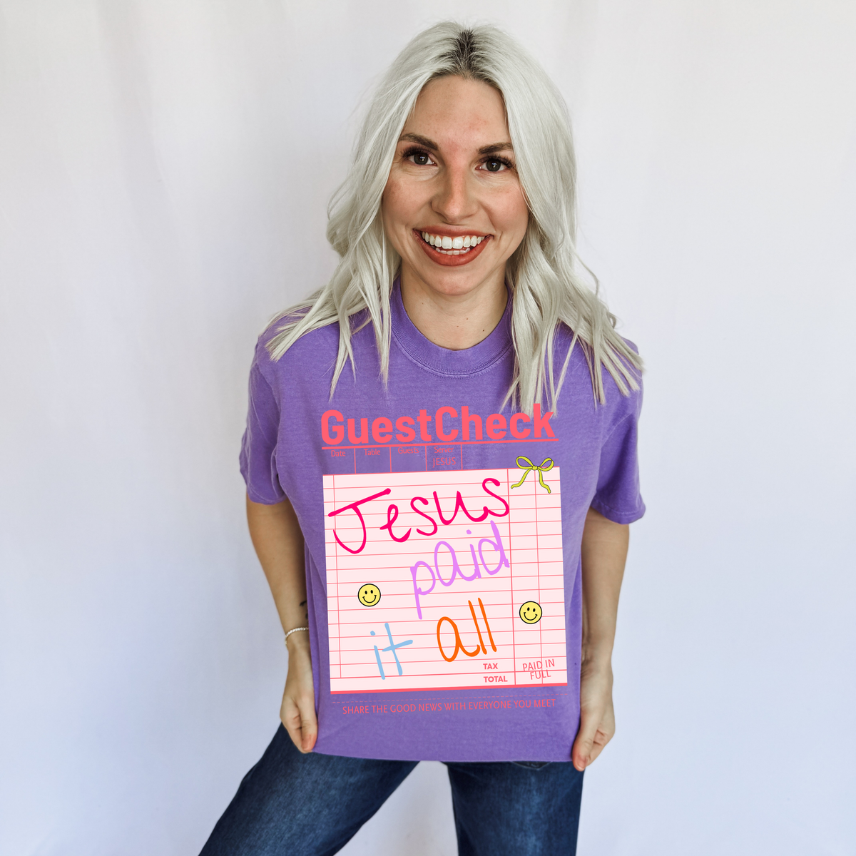 Jesus Paid It All Graphic Tee