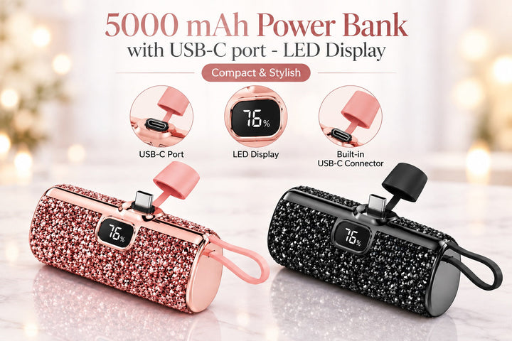 5000 mAh Fancy Power Bank