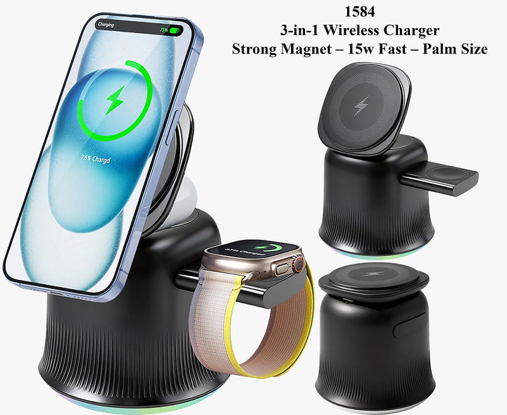3-in-1 Wireless Charger