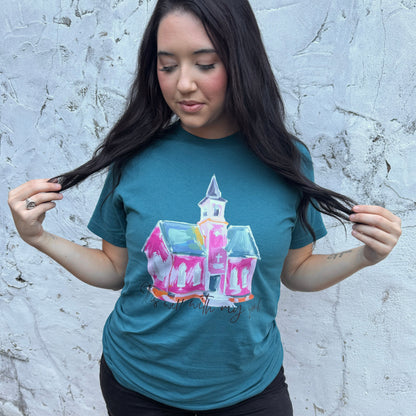 Watercolor It Is Well Graphic Tee