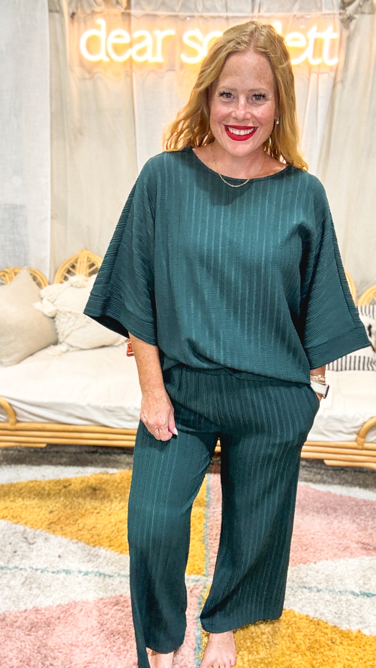 Zara Hunter Green Matching Set