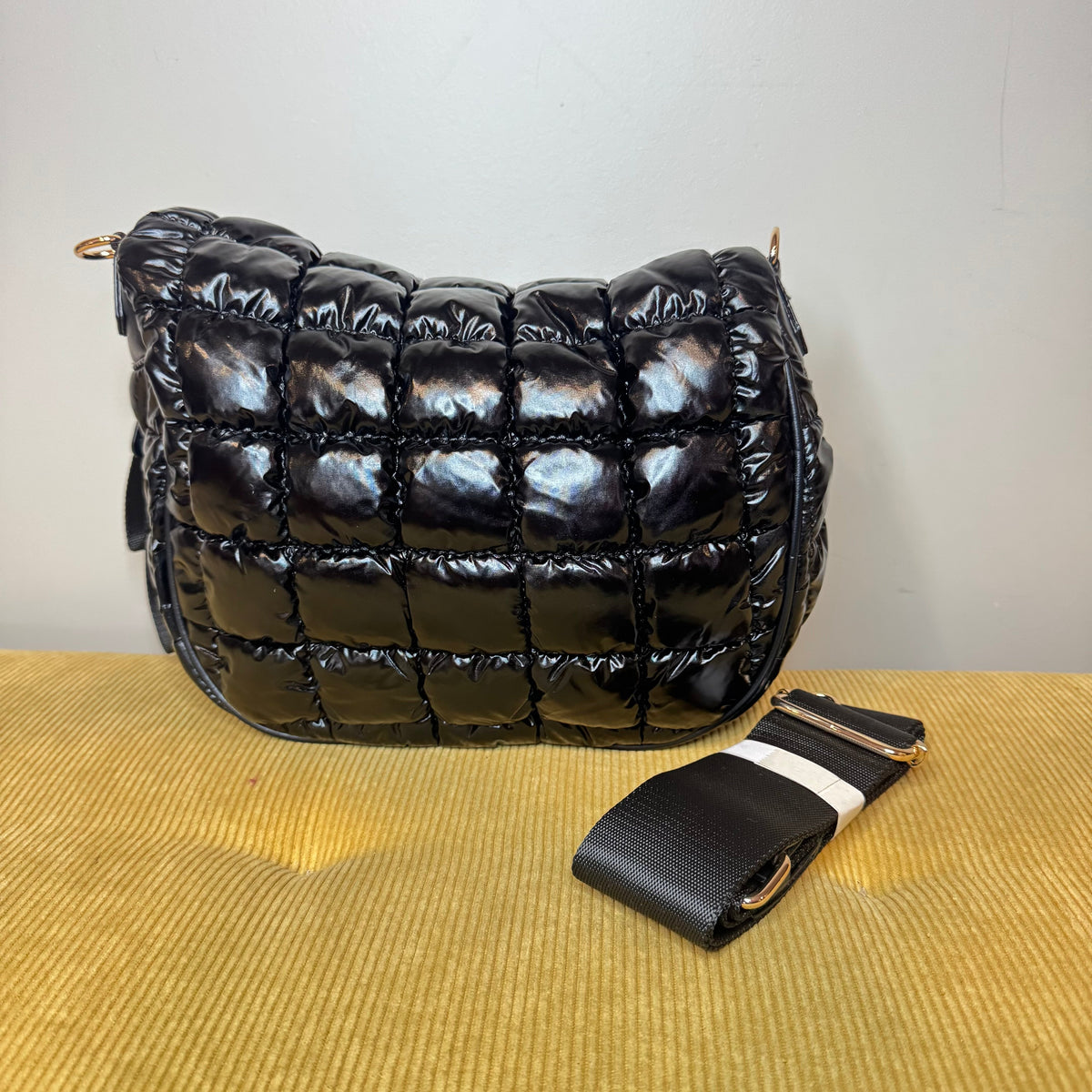 The Roni Nylon Crossbody - Puffer