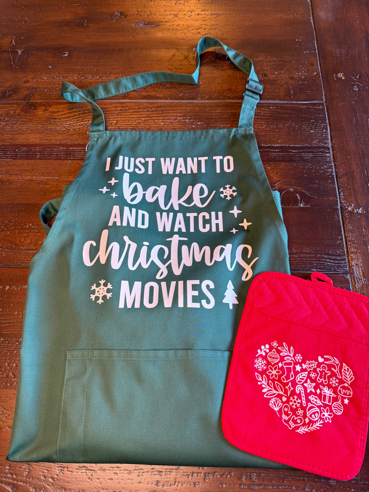 Holiday Gift Box Sets - Apron and Pot Holder