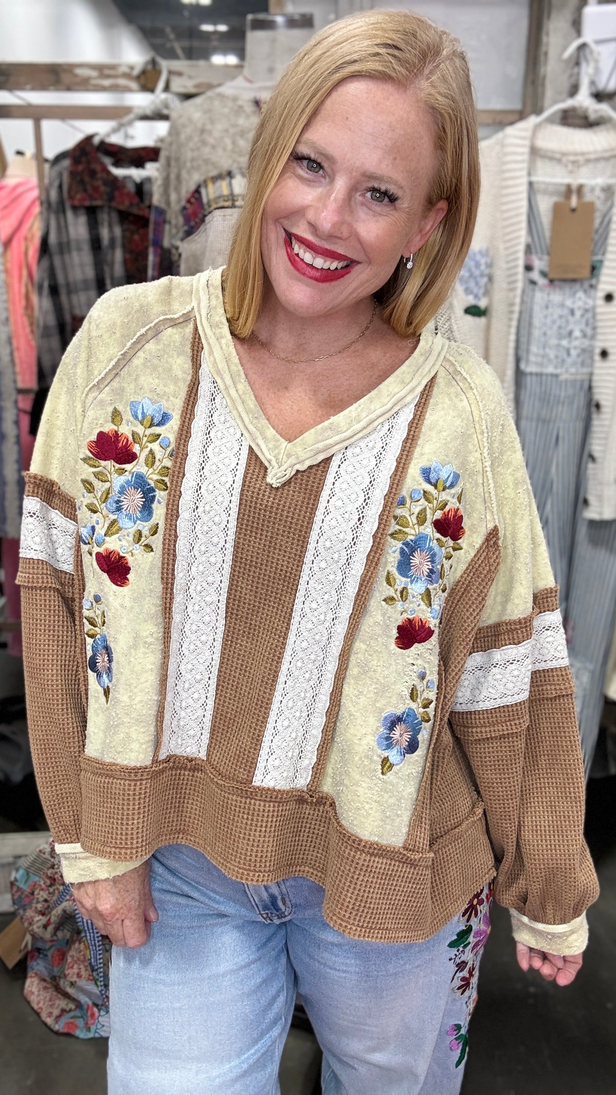 Wildflower Soul Embroidered Top by POL