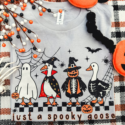 Just A Spooky Goose Soft Graphic Tee