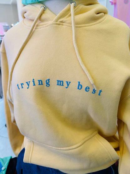 Trying My Best Hoodie