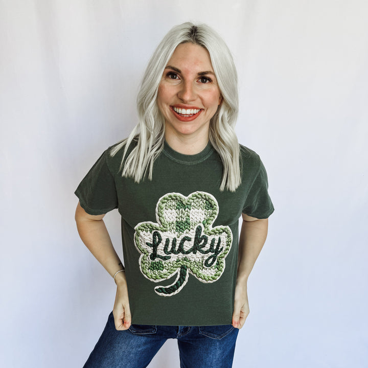 Crochet Lucky Graphic Tee