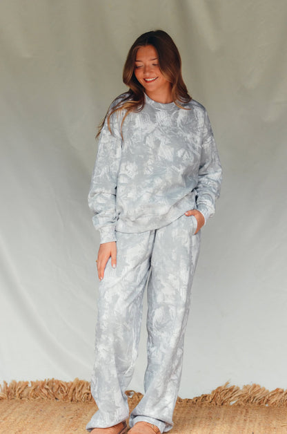 PREORDER ITEM (Estimated Ship date 11/10) White Wash Camo Crew Sweatshirt