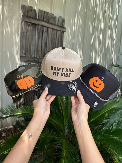 Lil Pumpkin Full Camo Trucker Hat
