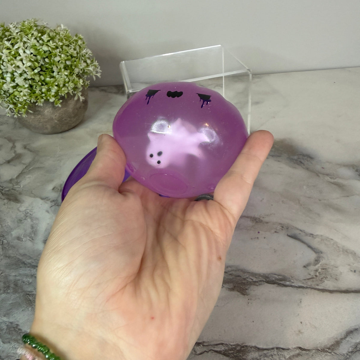 Squishy Toy - Halloween Dumpling, Ghost Charm - PREORDER