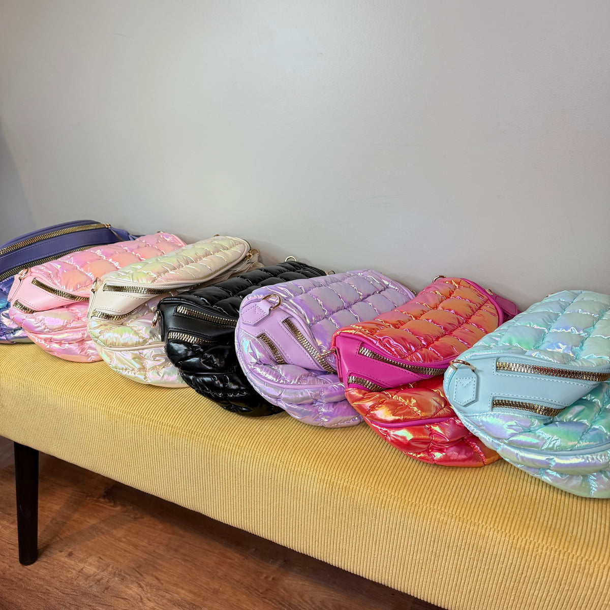 The Roni Nylon Crossbody - Puffer
