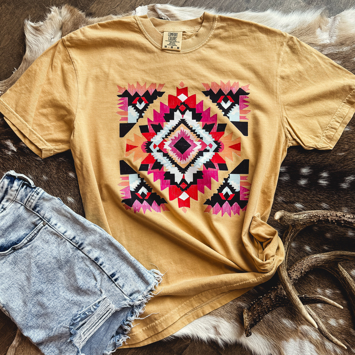 Desert Diamond Aztec Graphic Tee