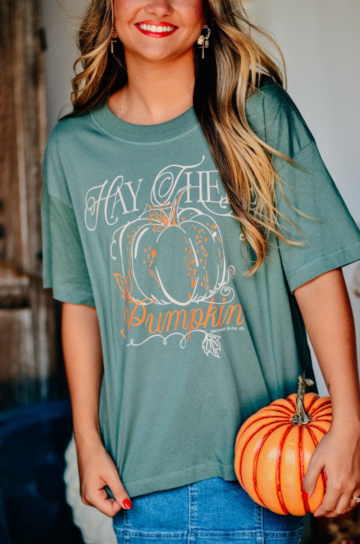 Hay There Pumpkin Tee