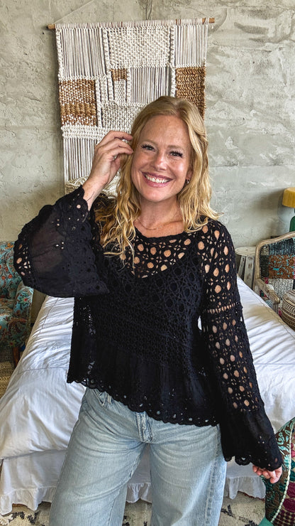 Crafted in Crochet Sweater