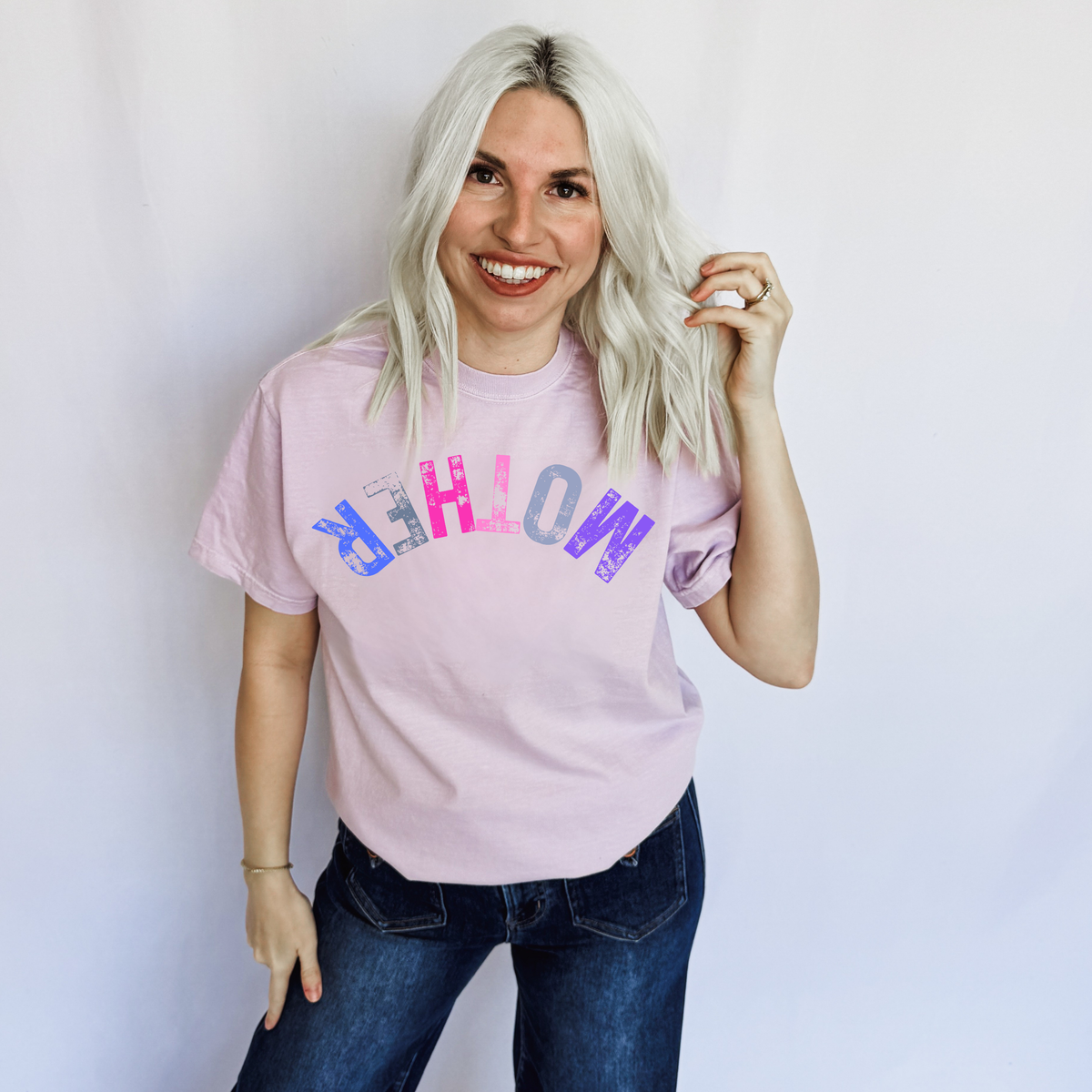 Upside Down Mother Graphic Tee