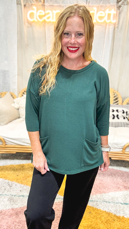 Ayla Everyday Flowy Top in 4 Colors