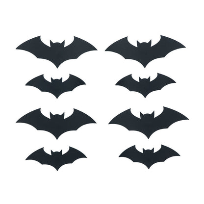7x3 paper bats 16 pcs, bk
