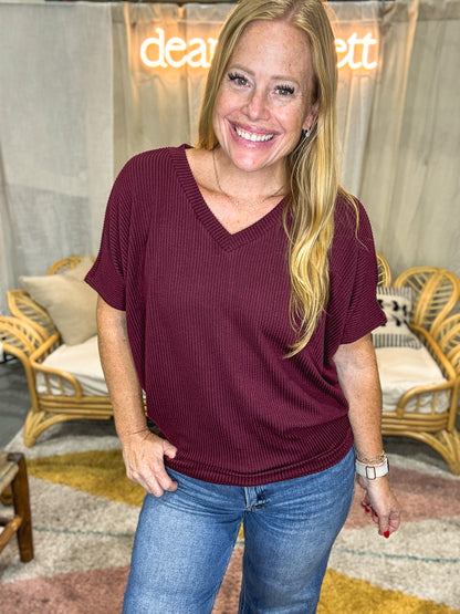 Halo V-Neck Top