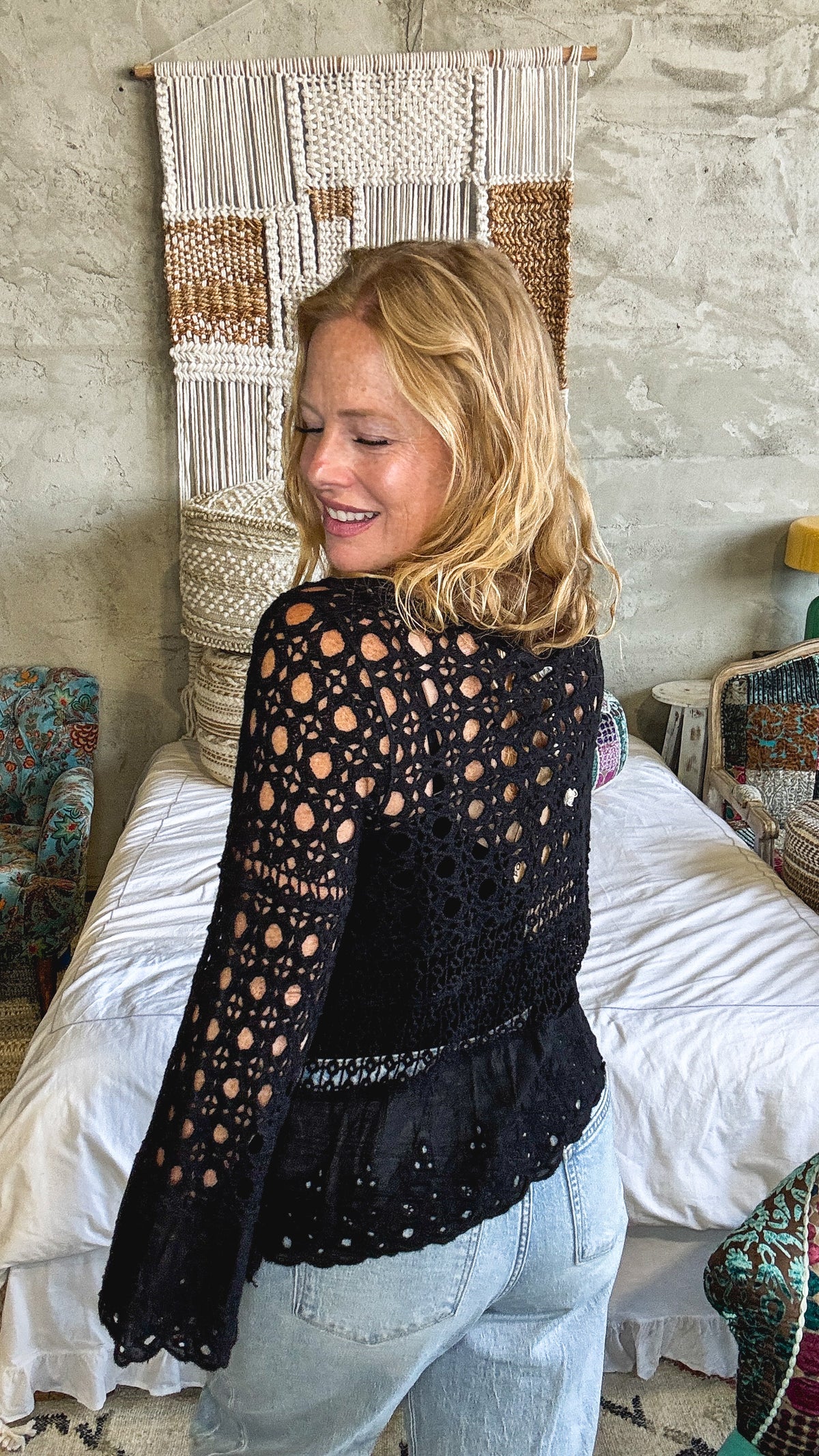 Crafted in Crochet Sweater
