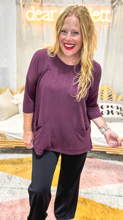 Ayla Everyday Flowy Top in 4 Colors