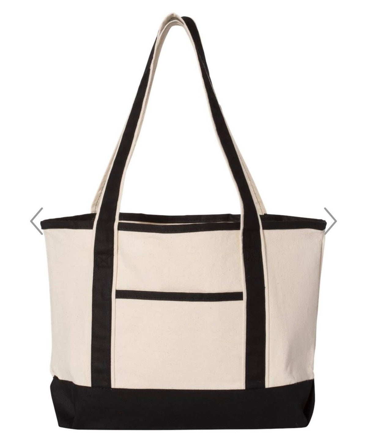 Embroidered Canvas Tote