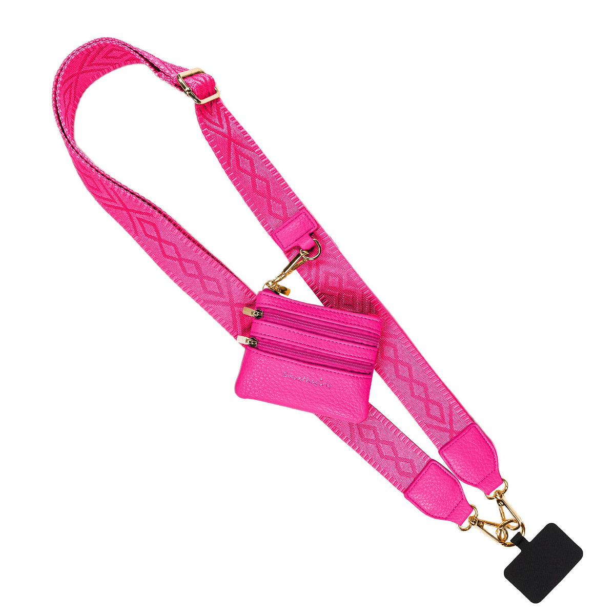 Clip & Go Strap w/Zippered Pouch Classic
