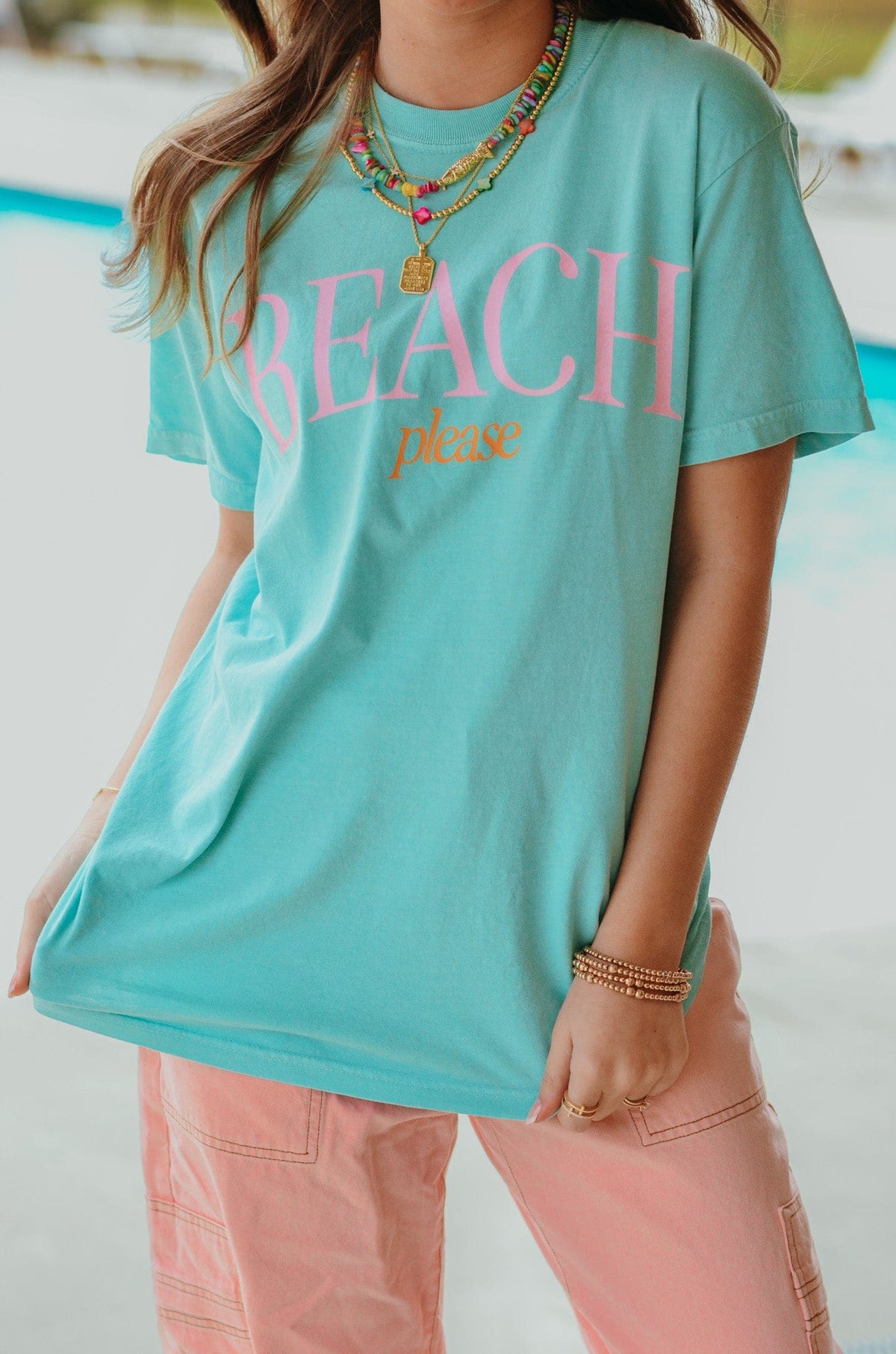 Beach Please Tee