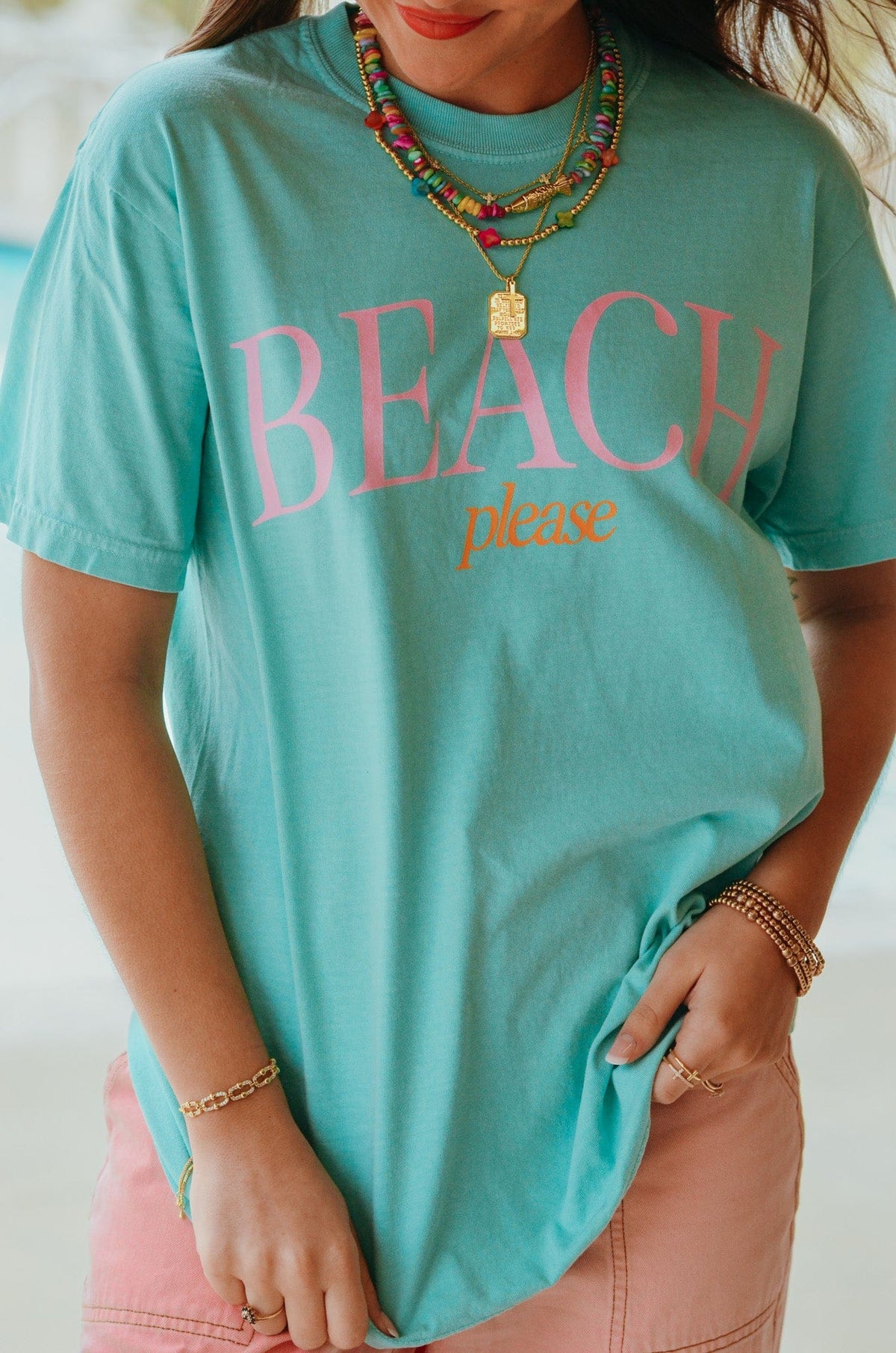 Beach Please Tee