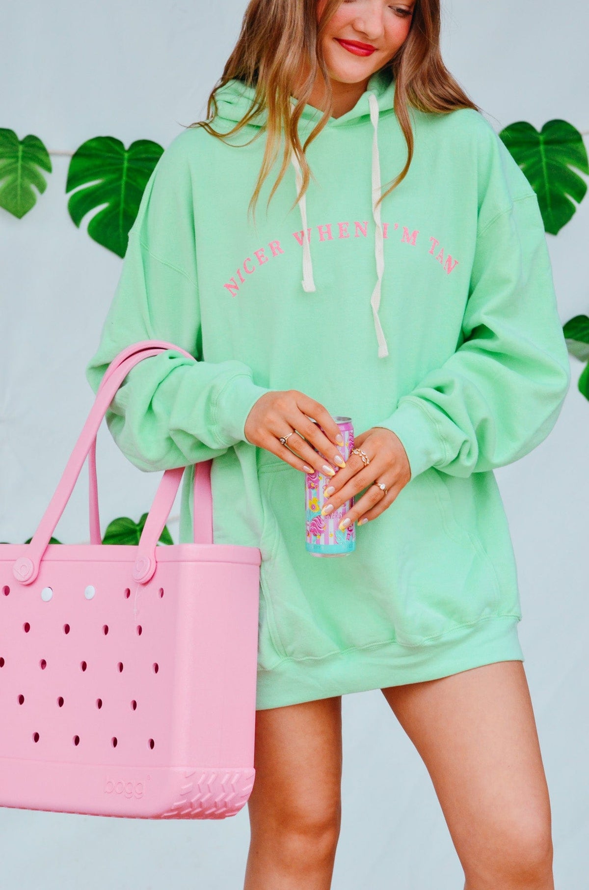 Nicer When I’m Tan Hoodie