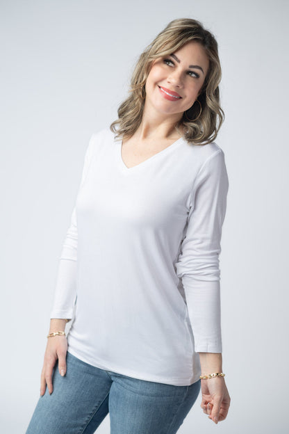 Larissa Long Sleeve - White