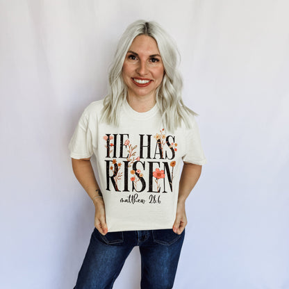 He Has Risen Graphic Tee