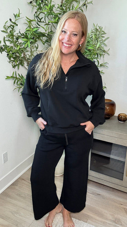 Lounge Life Crop Relax Fit Pant in 3 Colors