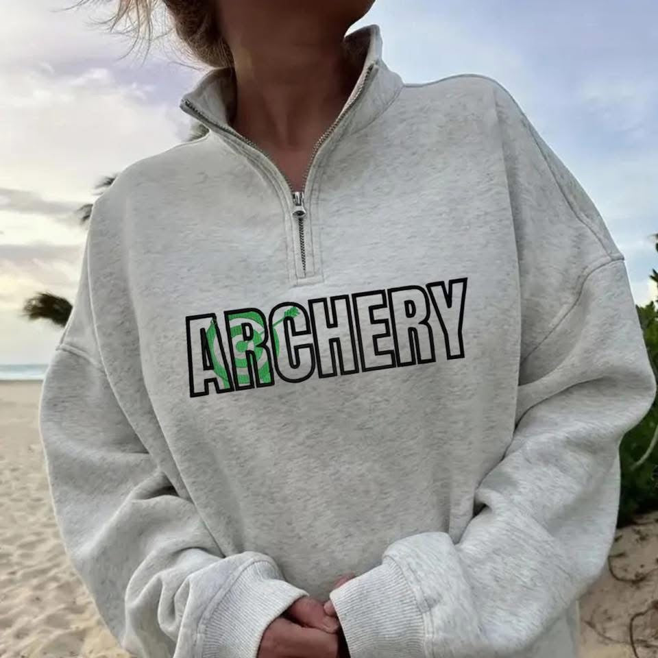 Embroidered Sports 1/2 Zip