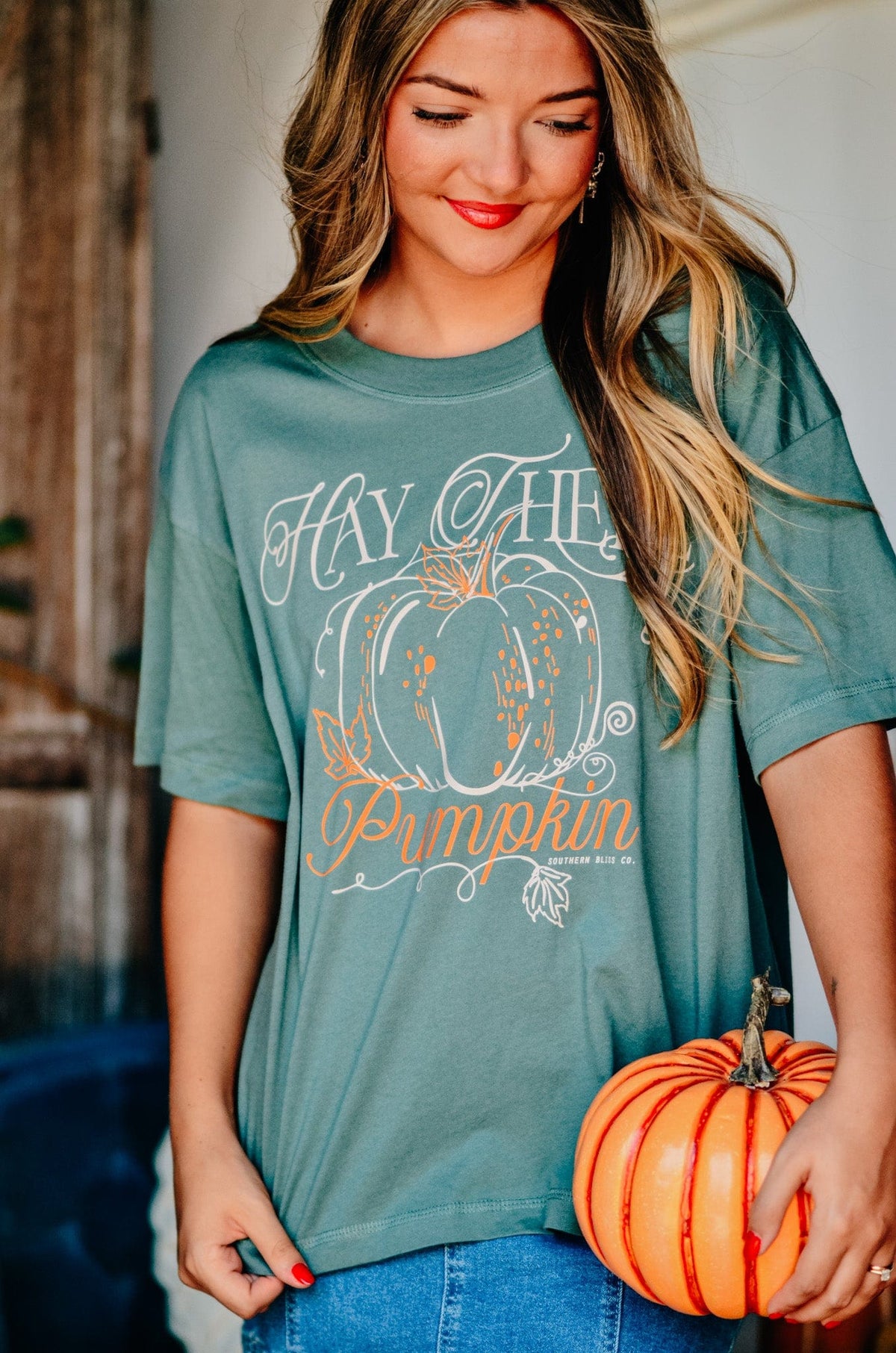 Hay There Pumpkin Tee