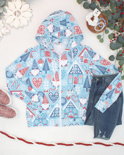 Fullzip Hoodie - Winter Gnome