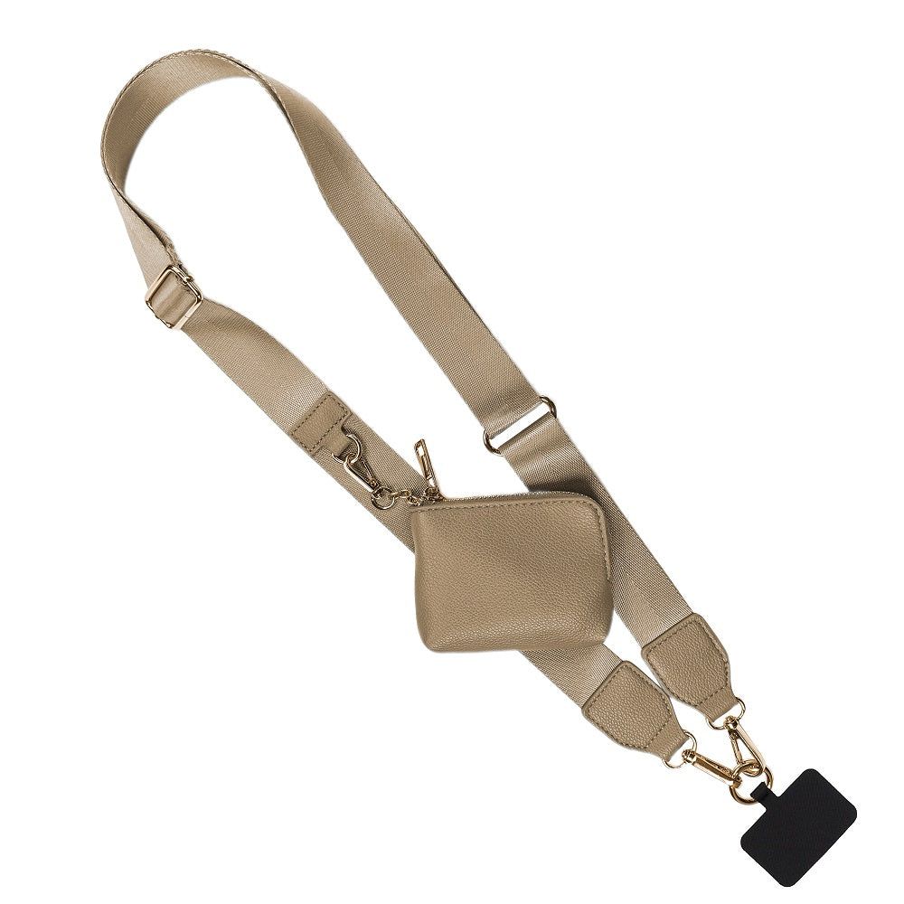 Clip & Go Strap w/RFID Pouch Solid