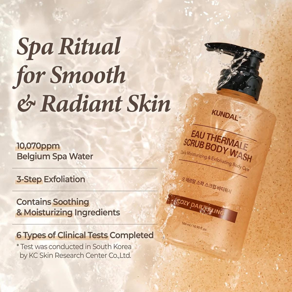 Eau Thermale Scrub Body Wash